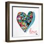 Hearts of Love and Hope II-Patricia Pinto-Framed Art Print