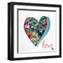 Hearts of Love and Hope II-Patricia Pinto-Framed Art Print