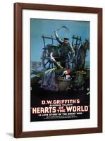 Hearts Of The World - 1918-null-Framed Giclee Print