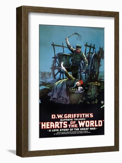 Hearts Of The World - 1918-null-Framed Giclee Print