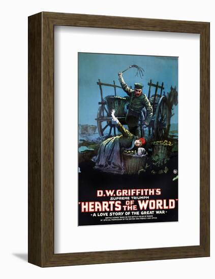 Hearts Of The World - 1918-null-Framed Giclee Print