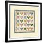 Hearts Patchwork-Robin Betterley-Framed Giclee Print