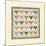 Hearts Patchwork-Robin Betterley-Mounted Giclee Print