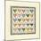 Hearts Patchwork-Robin Betterley-Mounted Giclee Print