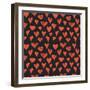 Hearts.-TashaNatasha-Framed Art Print