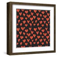 Hearts.-TashaNatasha-Framed Art Print