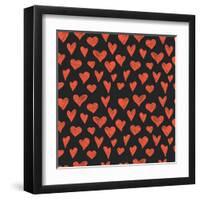 Hearts.-TashaNatasha-Framed Art Print