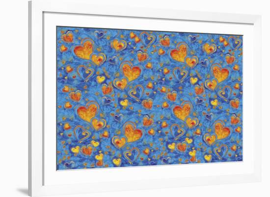 Hearts-Maria Trad-Framed Giclee Print