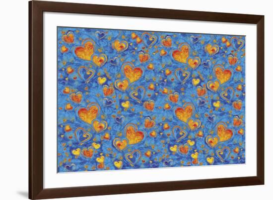 Hearts-Maria Trad-Framed Giclee Print