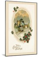 Hearty Christmas Greetings-null-Mounted Art Print