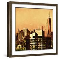 Heat in Town-Philippe Hugonnard-Framed Giclee Print