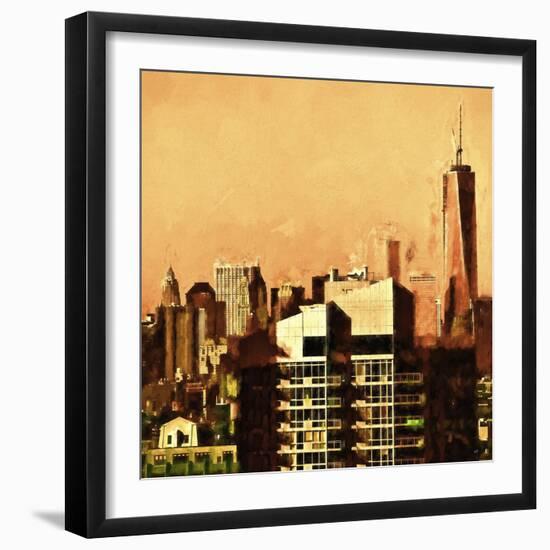 Heat in Town-Philippe Hugonnard-Framed Giclee Print