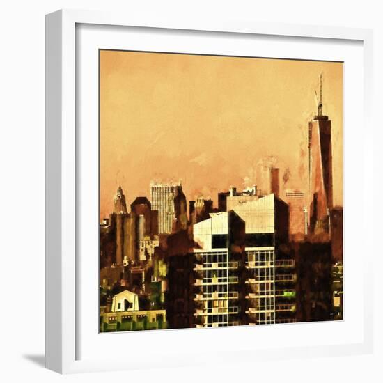 Heat in Town-Philippe Hugonnard-Framed Giclee Print