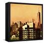 Heat in Town-Philippe Hugonnard-Framed Stretched Canvas