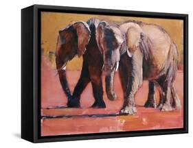 Heat, Ol Pejeta-Mark Adlington-Framed Stretched Canvas