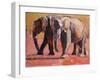 Heat, Ol Pejeta-Mark Adlington-Framed Giclee Print