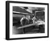 Heat Treating a Two Metre Saw Blade, Slack Sellars and Co Ltd, Sheffield, South Yorkshire, 1963-Michael Walters-Framed Photographic Print