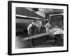 Heat Treating a Two Metre Saw Blade, Slack Sellars and Co Ltd, Sheffield, South Yorkshire, 1963-Michael Walters-Framed Photographic Print