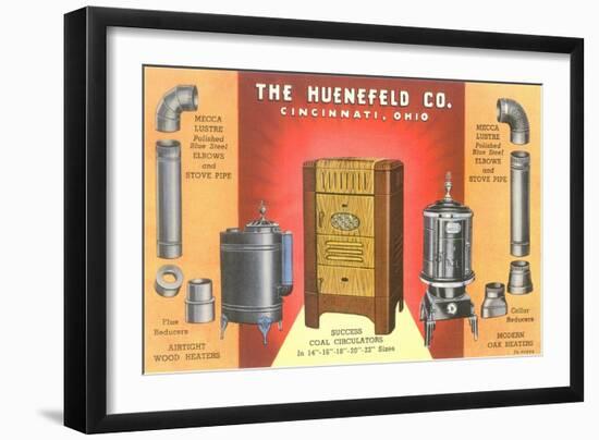 Heaters and Vents-null-Framed Art Print