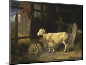 Heath Ewe and Lambs, 1810-James Ward-Mounted Giclee Print