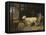 Heath Ewe and Lambs, 1810-James Ward-Framed Stretched Canvas