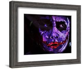 Heath Ledger 001-Rock Demarco-Framed Giclee Print