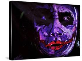 Heath Ledger 001-Rock Demarco-Stretched Canvas