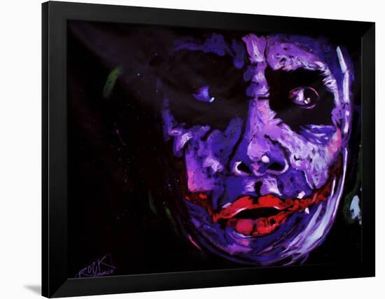 Heath Ledger 001-Rock Demarco-Framed Giclee Print