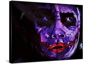 Heath Ledger 001-Rock Demarco-Stretched Canvas