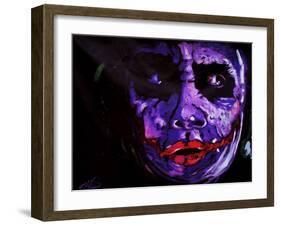 Heath Ledger 001-Rock Demarco-Framed Giclee Print