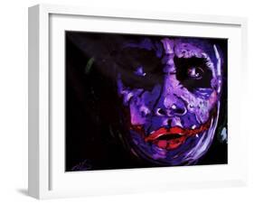 Heath Ledger 001-Rock Demarco-Framed Giclee Print