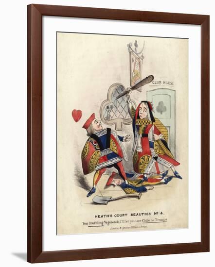 Heath's Court Beauties-null-Framed Giclee Print