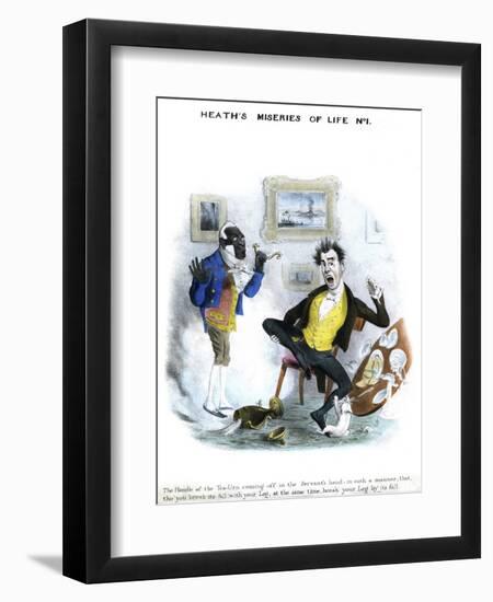 Heath 's Miseries of Life No1', William Heath-William Heath-Framed Giclee Print