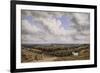 Heath Scene near Minstead in the New Forest looking Towards the Isle of Wight, 1834-J. M. W. Turner-Framed Giclee Print