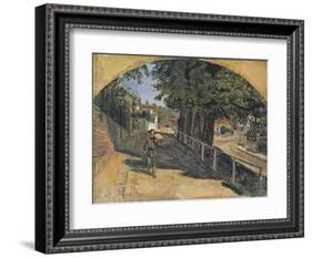 Heath Street, Hampstead, 1852-55-Ford Madox Brown-Framed Giclee Print