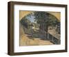 Heath Street, Hampstead, 1852-55-Ford Madox Brown-Framed Premium Giclee Print