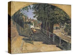 Heath Street, Hampstead, 1852-55-Ford Madox Brown-Stretched Canvas