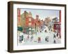 Heath Street, Hampstead-Gillian Lawson-Framed Giclee Print