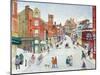 Heath Street, Hampstead-Gillian Lawson-Mounted Giclee Print