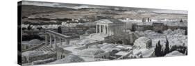 Heathen Temple on Golgotha-James Jacques Joseph Tissot-Stretched Canvas