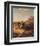 Heathland Shepherd-Eugen Bracht-Framed Art Print