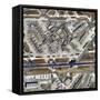 Heathrow Airport, UK, Aerial Image-Getmapping Plc-Framed Stretched Canvas