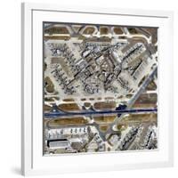 Heathrow Airport, UK, Aerial Image-Getmapping Plc-Framed Photographic Print