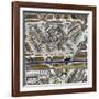 Heathrow Airport, UK, Aerial Image-Getmapping Plc-Framed Photographic Print