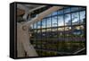 Heathrow T5-Charles Bowman-Framed Stretched Canvas