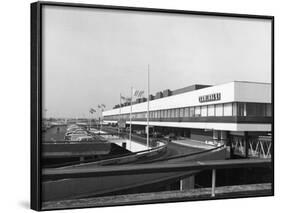 Heathrow Terminal One-Gill Emberton-Framed Photographic Print