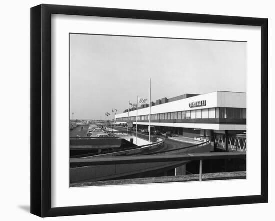 Heathrow Terminal One-Gill Emberton-Framed Photographic Print