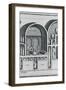 Heating Installation in Roman Bath-null-Framed Giclee Print