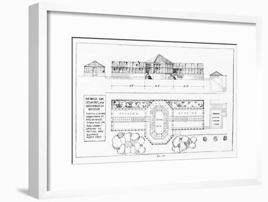 Heating System for Hothouse, Conservatory and Greenhouse, from 'The Art and Craft of Garden Making'-Thomas Hayton Mawson-Framed Giclee Print