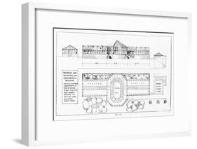 Heating System for Hothouse, Conservatory and Greenhouse, from 'The Art and Craft of Garden Making'-Thomas Hayton Mawson-Framed Giclee Print